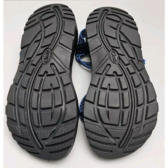 NEW Chaco ZCloud X Strappy Sandals - Puzzle Azure Blue Size 5m Womens - Picture 3 of 5